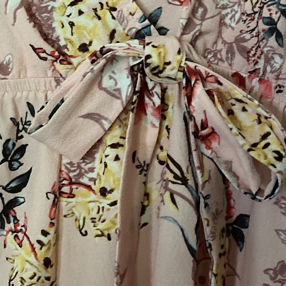 Relipop Pink Floral Romper sz XL 10/12US - Picture 6 of 10